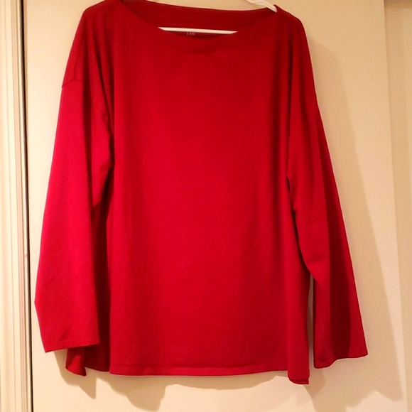 JJill Boat-neck tee - Picture 1 of 4